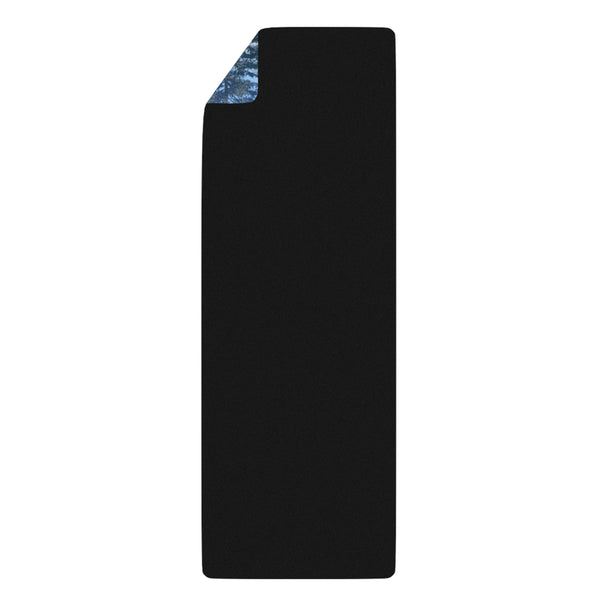 Scenic Rubber Yoga Mat - Eco-Friendly Design for Mindfulness and Exercise