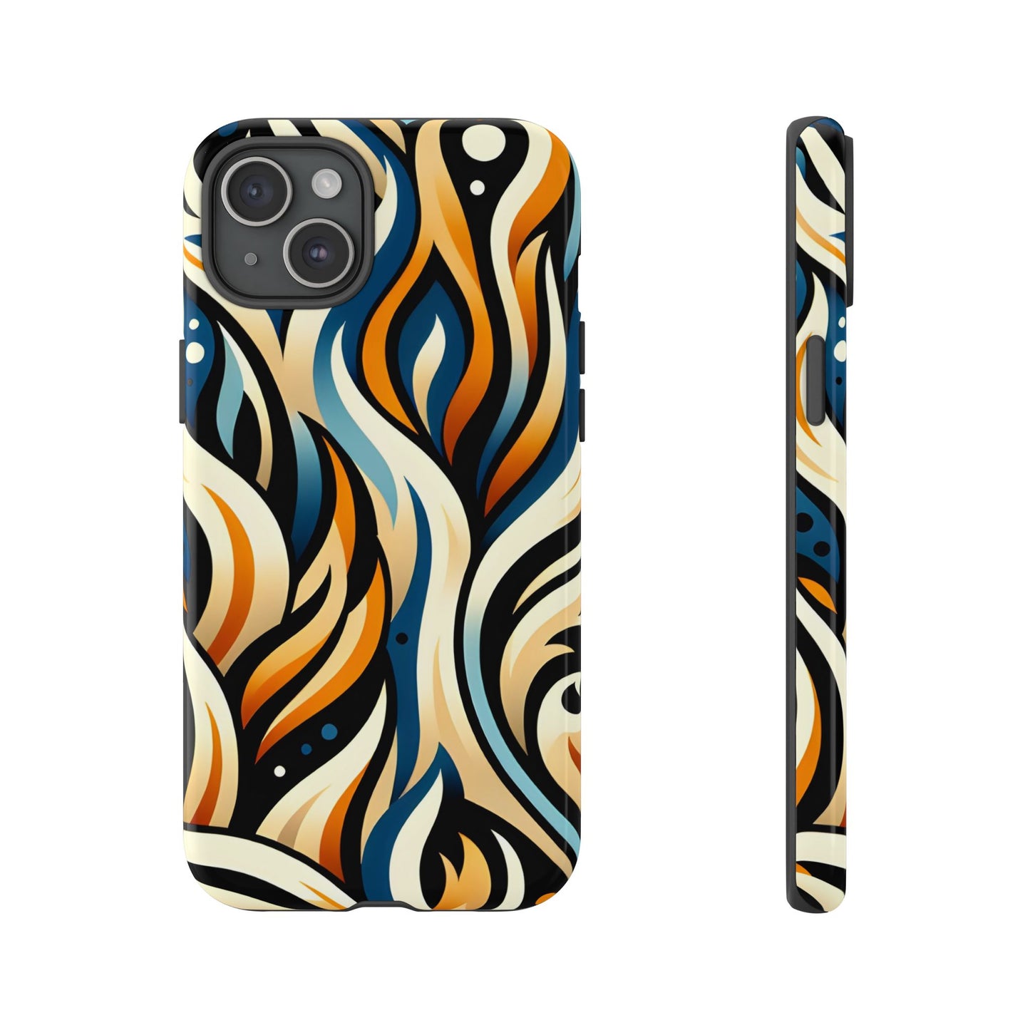 Vibrant Phone Case, Tough Cases, Bohemian Style, Colorful Phone Cover, Gift for Her, Travel Accessory