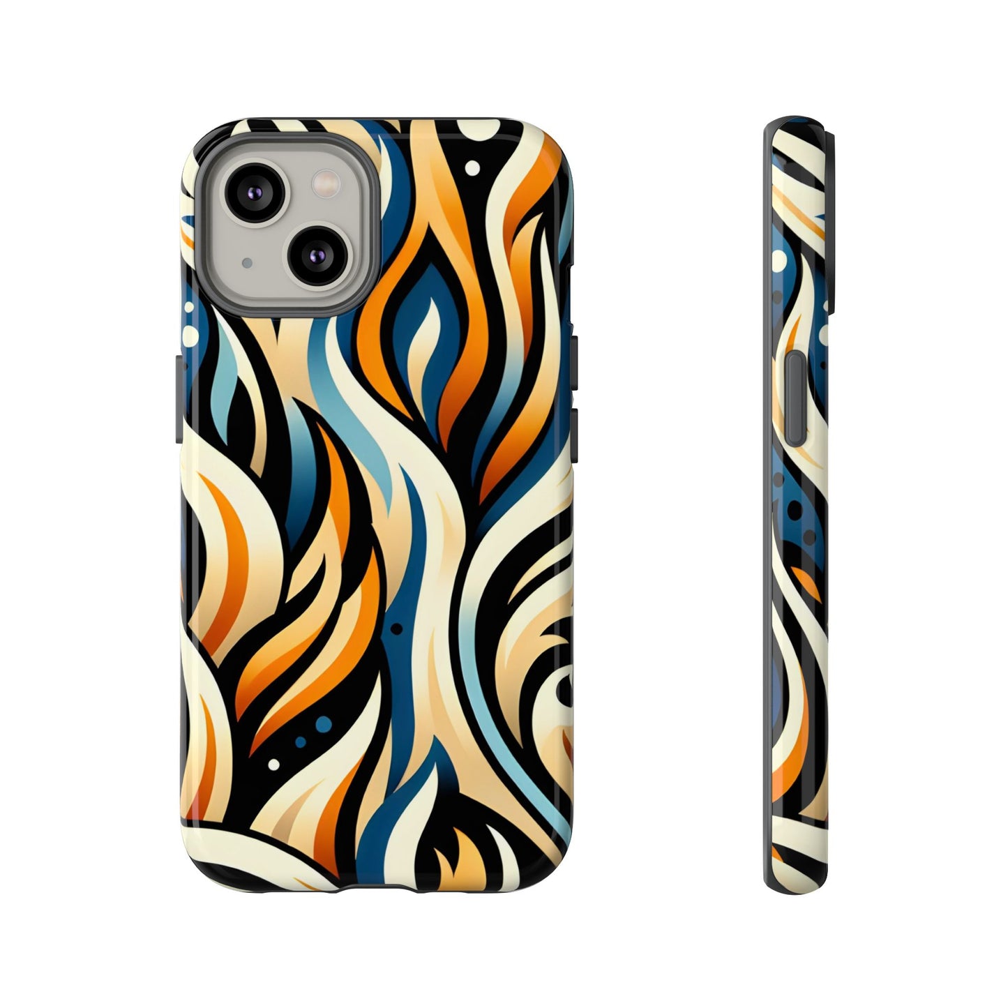 Vibrant Phone Case, Tough Cases, Bohemian Style, Colorful Phone Cover, Gift for Her, Travel Accessory