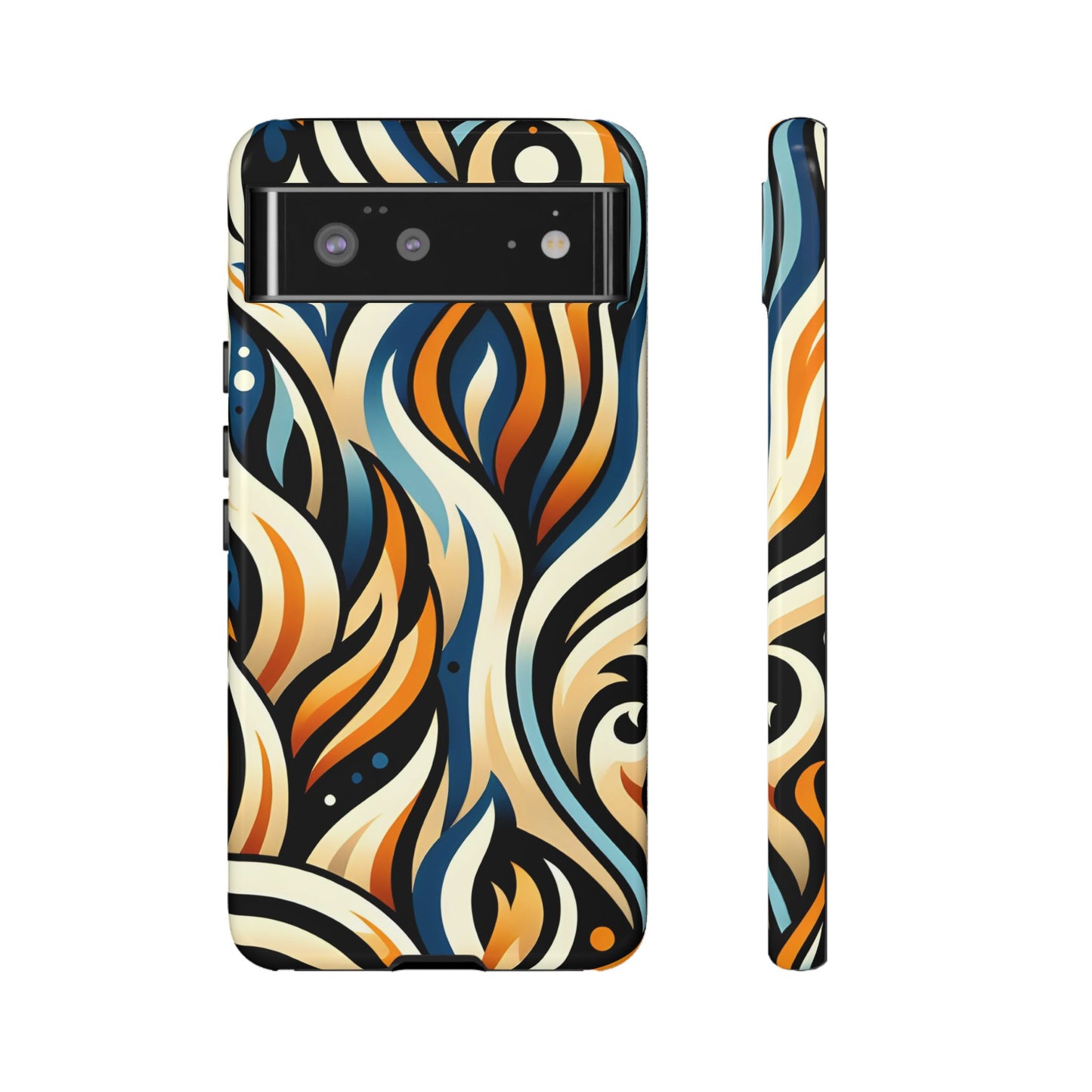 Vibrant Phone Case, Tough Cases, Bohemian Style, Colorful Phone Cover, Gift for Her, Travel Accessory