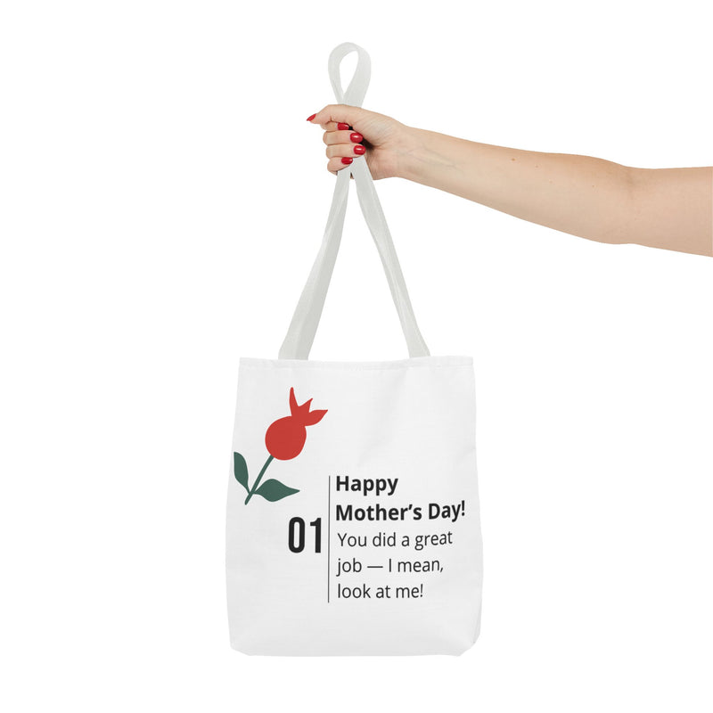 Happy Mother's Day Tote Bag - Fun and Spirited Gift for Moms