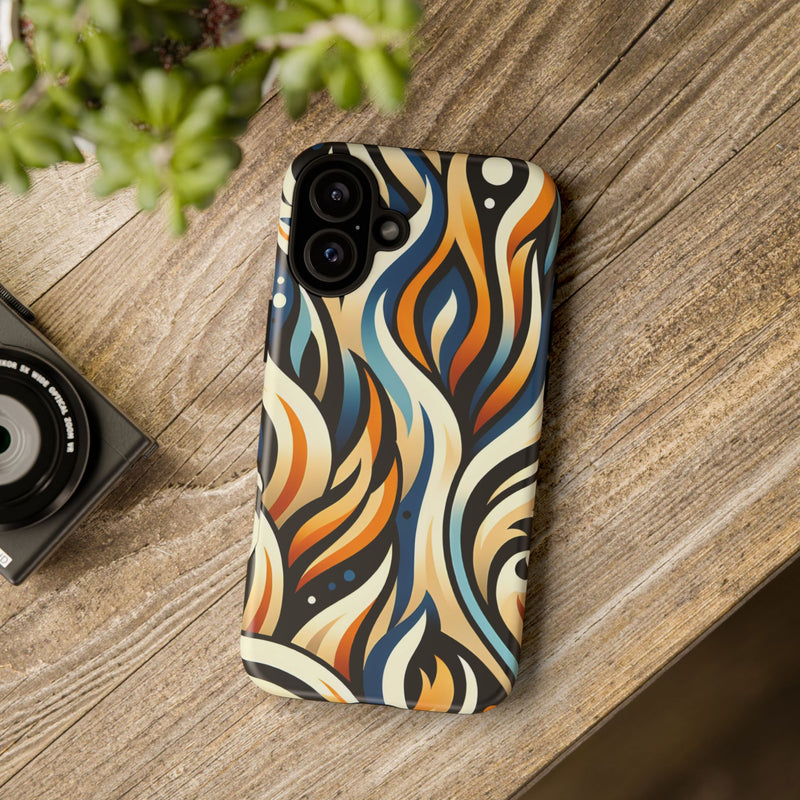 Vibrant Phone Case, Tough Cases, Bohemian Style, Colorful Phone Cover, Gift for Her, Travel Accessory