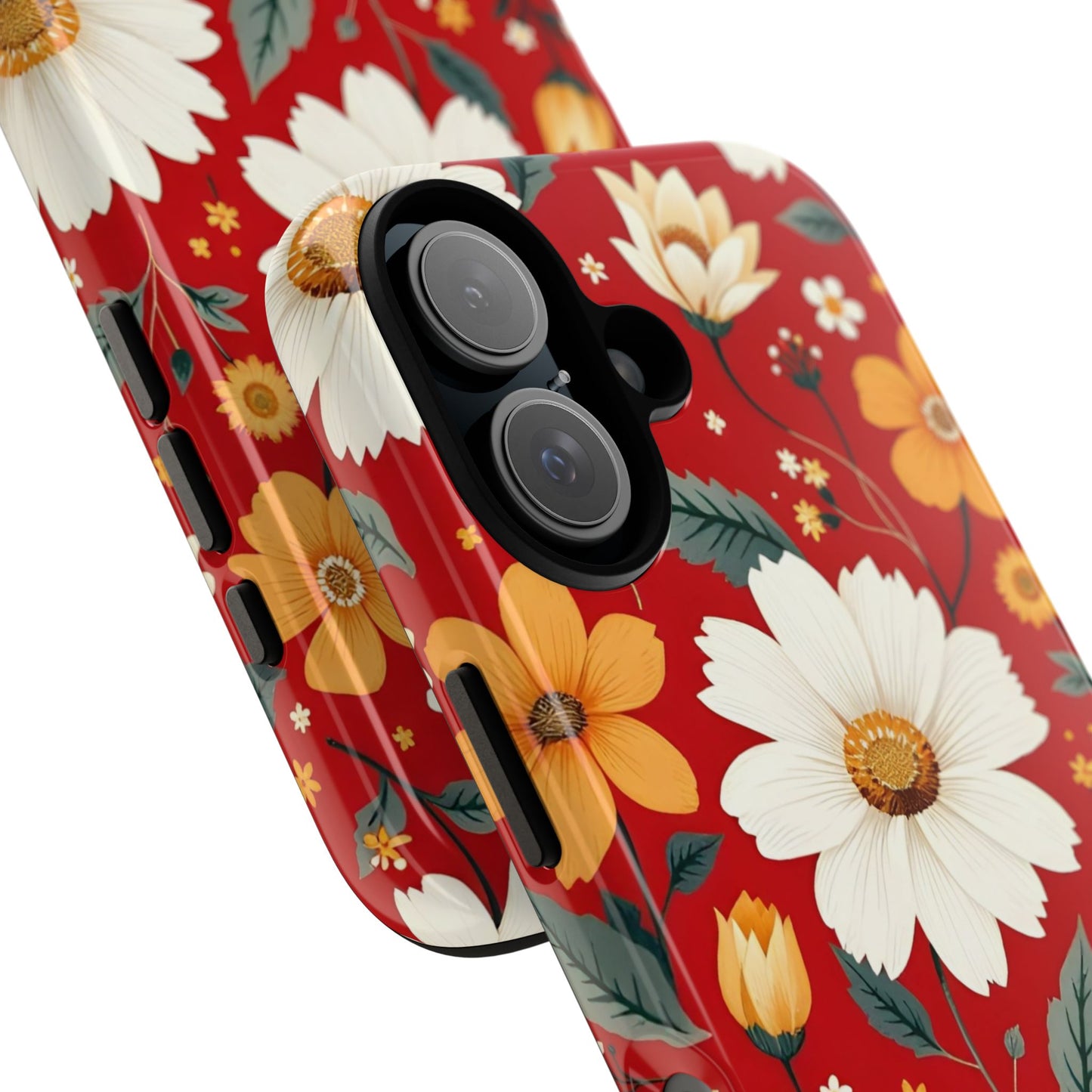 Floral Tough Phone Case | Durable Protection with Vibrant Flowers