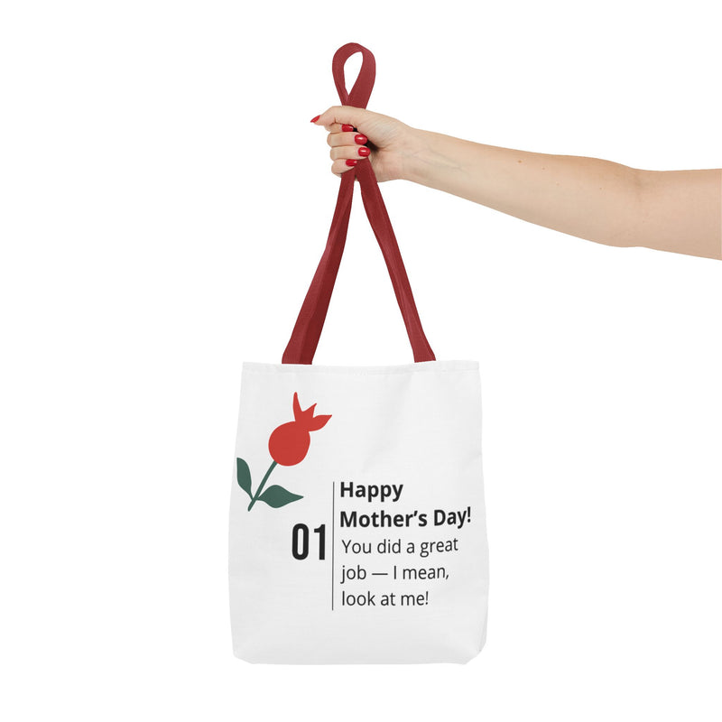 Happy Mother's Day Tote Bag - Fun and Spirited Gift for Moms