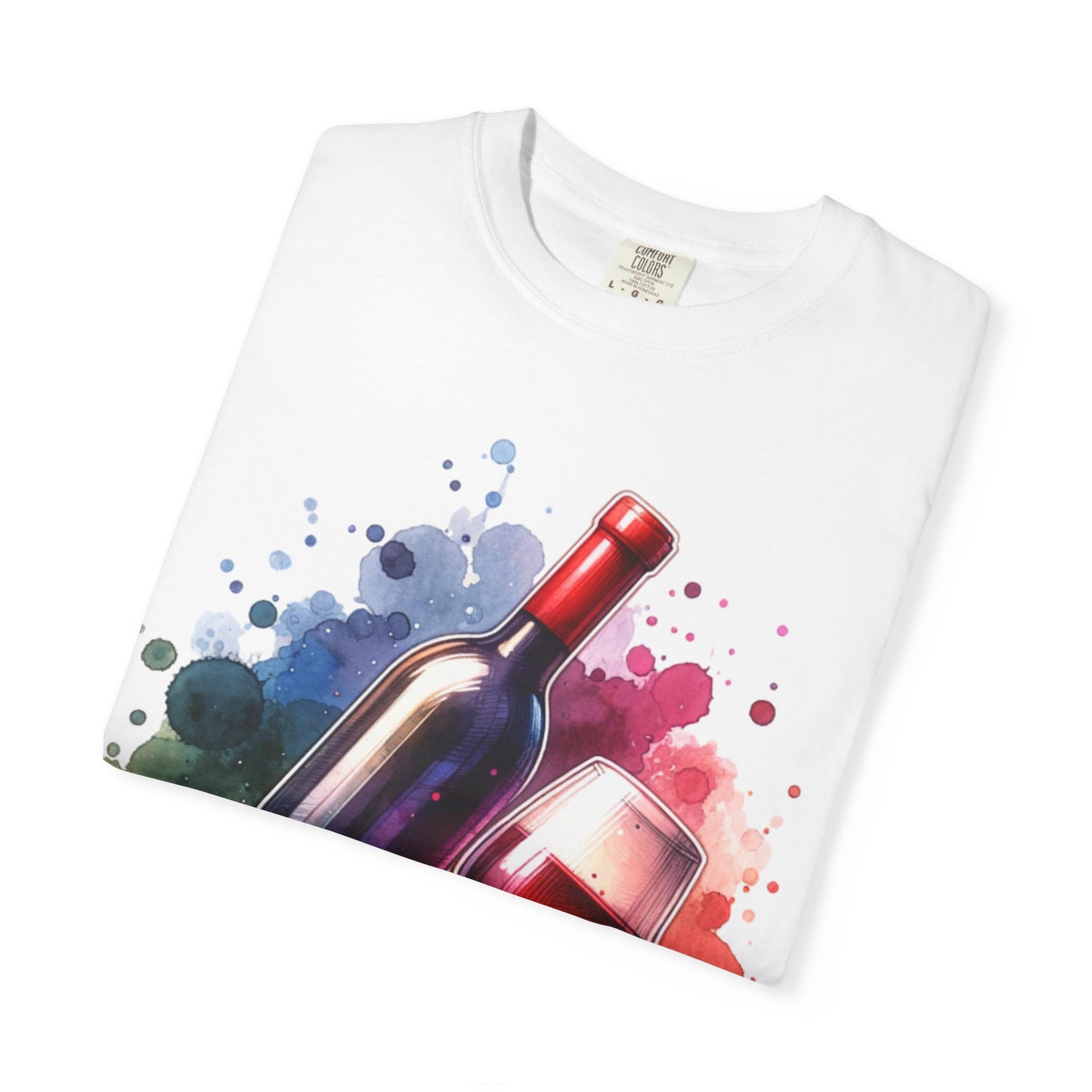 Wine Lover's Unisex Garment-Dyed T-Shirt – Perfect for Celebrations and Casual Wear