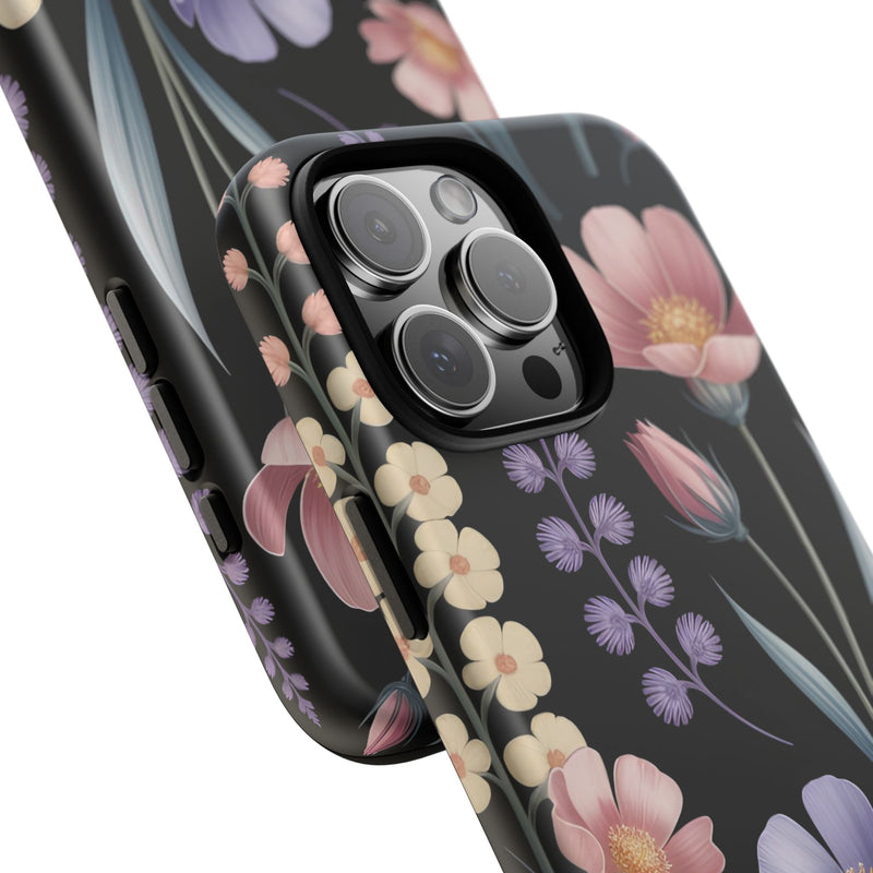Floral Phone Case - Tough Cases with Elegant Botanical Design