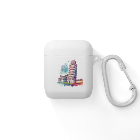 Colorful Travel AirPods Case Cover - Pisa & Venice Designs