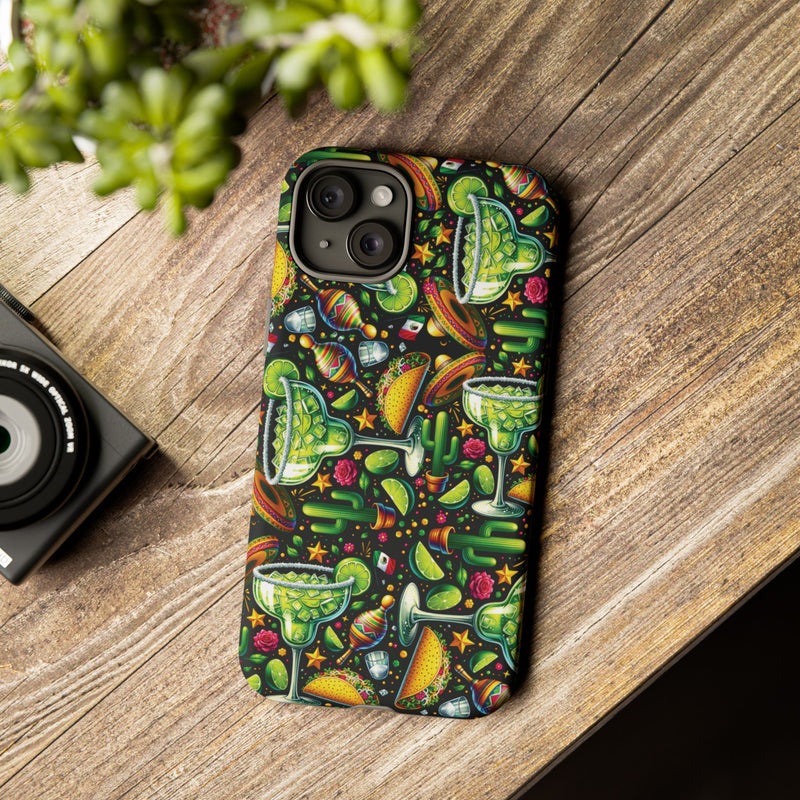 Fiesta Phone Case - Colorful Mexican Themed Tough Case for Summer Celebrations