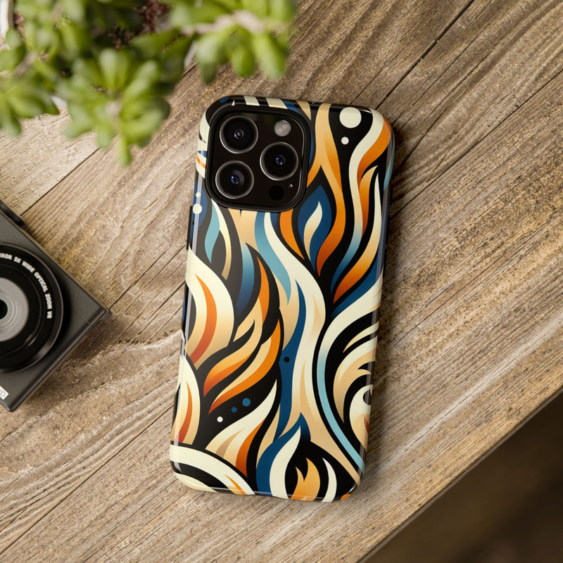 Vibrant Phone Case, Tough Cases, Bohemian Style, Colorful Phone Cover, Gift for Her, Travel Accessory