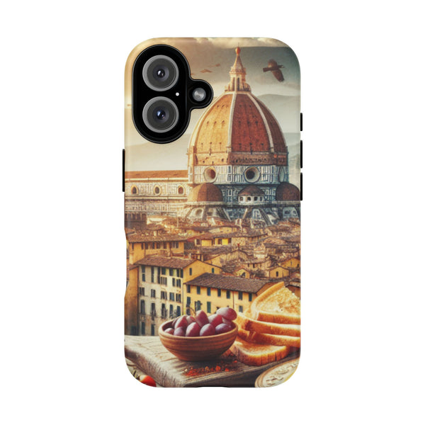 Florence Inspired Tough Phone Case - Italian Landscape Design