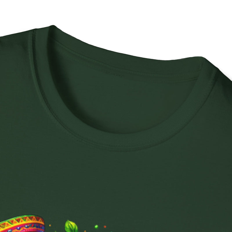 Fiesta Vibes Unisex Softstyle T-Shirt - Colorful Margarita Design