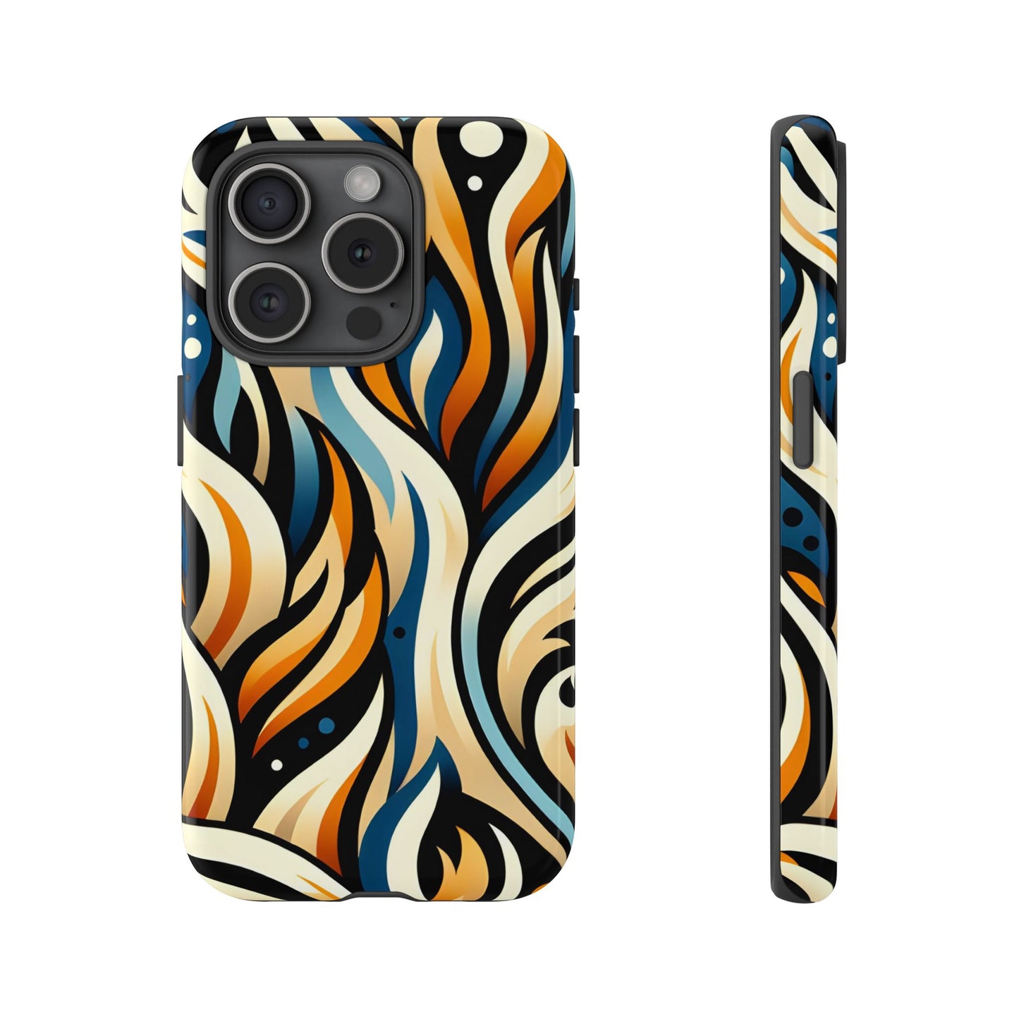 Vibrant Phone Case, Tough Cases, Bohemian Style, Colorful Phone Cover, Gift for Her, Travel Accessory