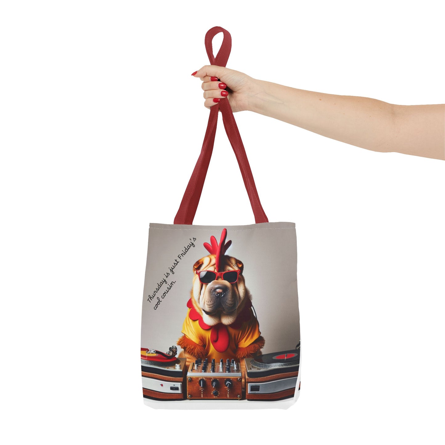 Cool DJ Dog Tote Bag - Perfect for Music Lovers and Pet Owners