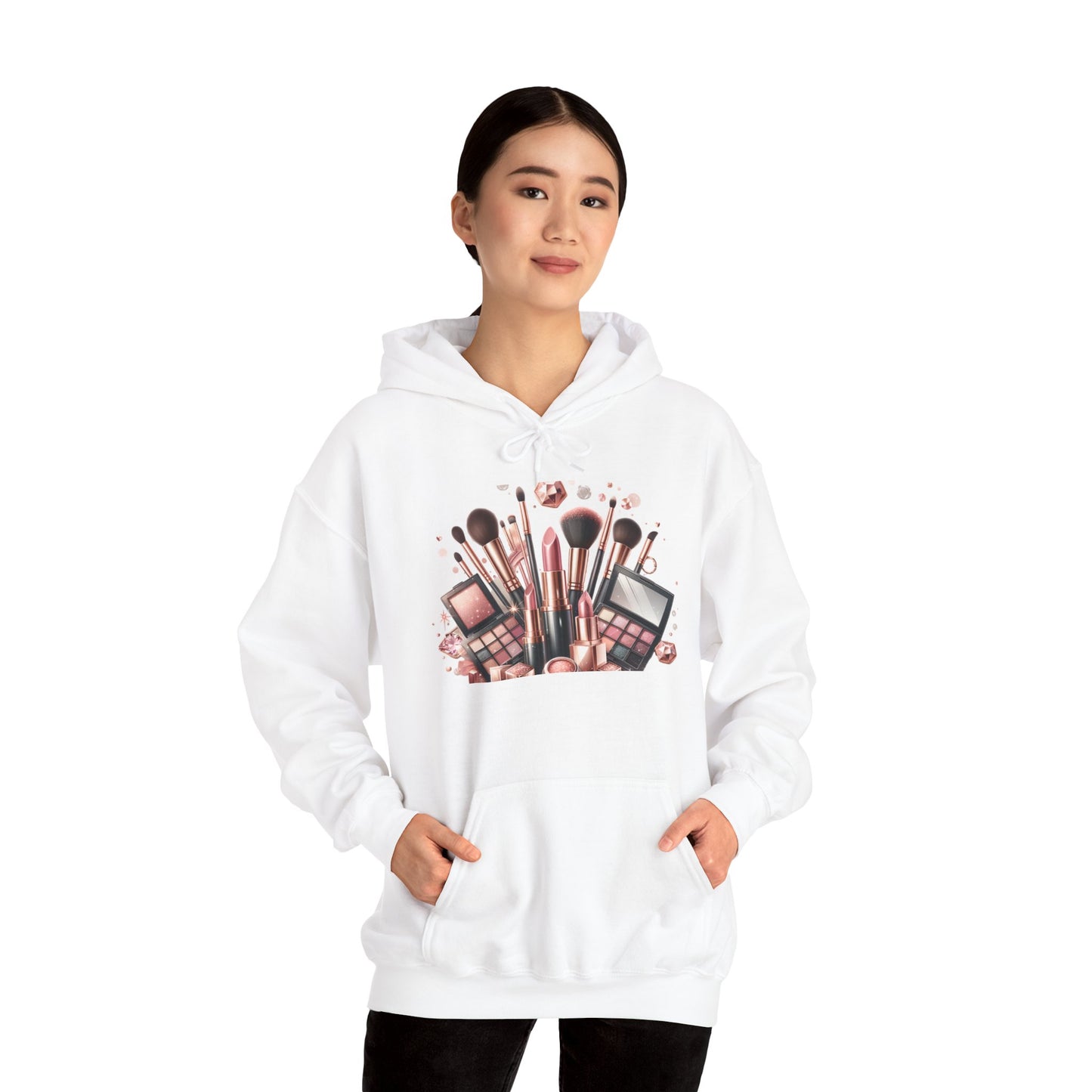 Makeup Lover's Unisex Heavy Blend™ Hooded Sweatshirt - Perfect for Beauty Enthusiasts