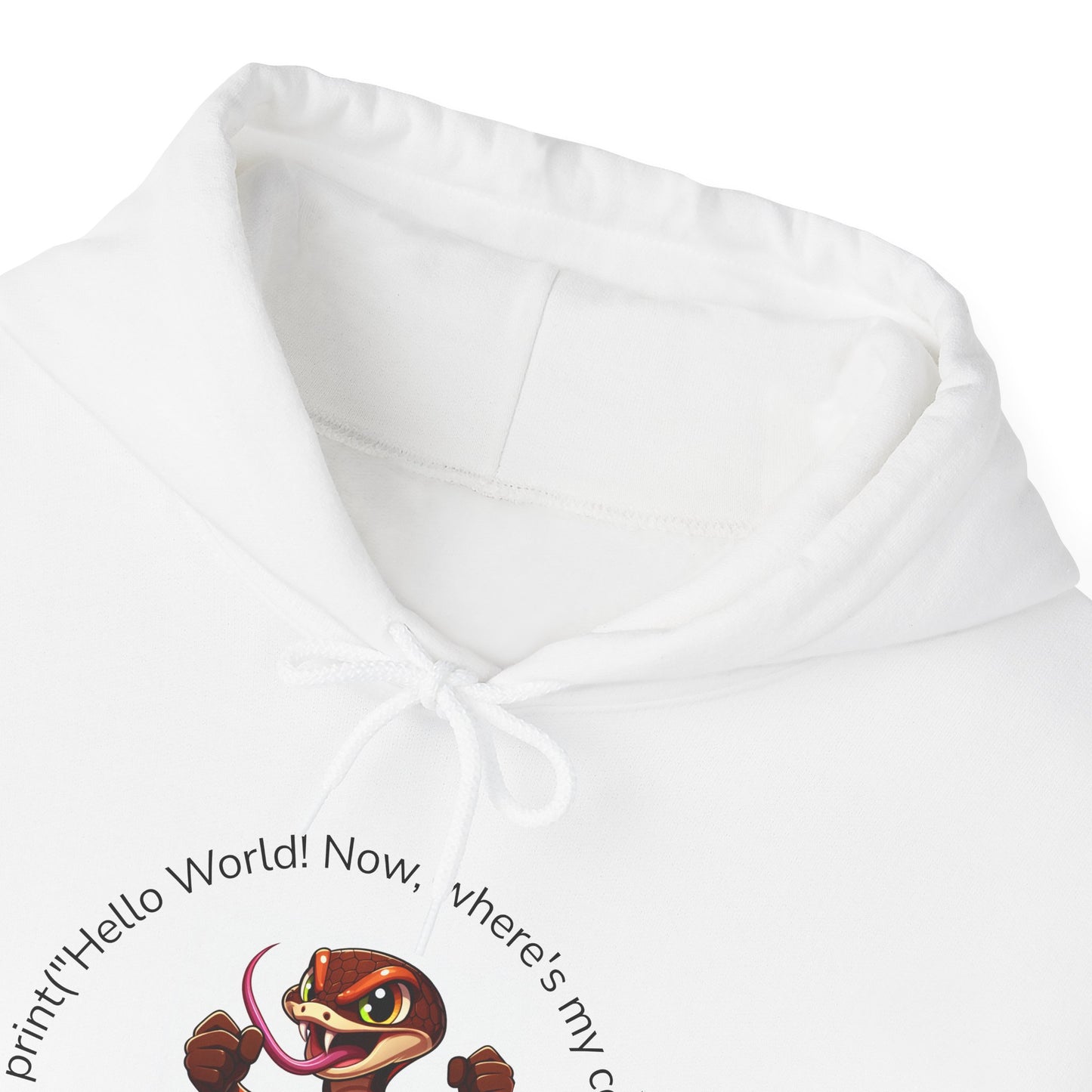 Python Programming Design Unisex Heavy Blend™ Hooded Sweatshirt | Comfortable and Stylish Giveaway, Gift, Everyday Wear, Unique Hoodie