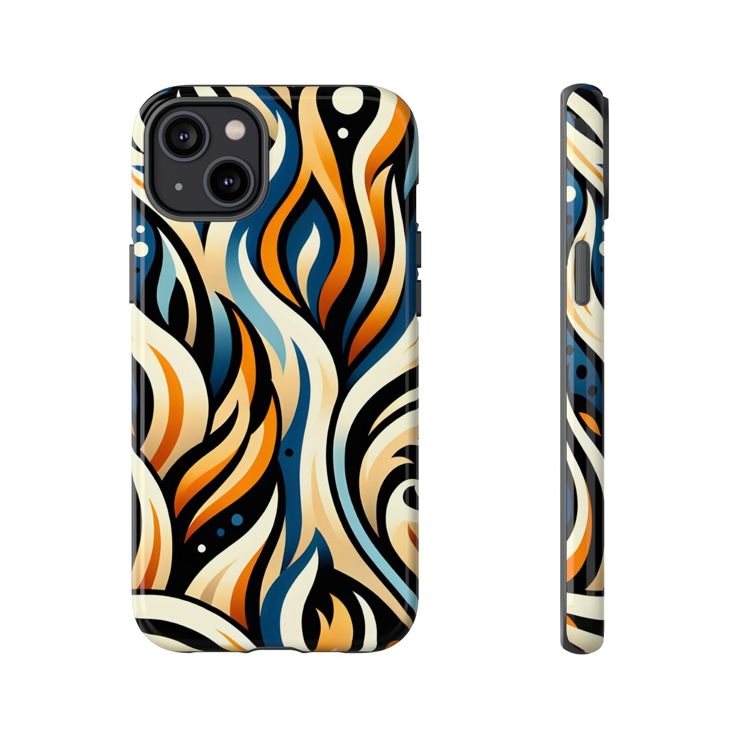 Vibrant Phone Case, Tough Cases, Bohemian Style, Colorful Phone Cover, Gift for Her, Travel Accessory