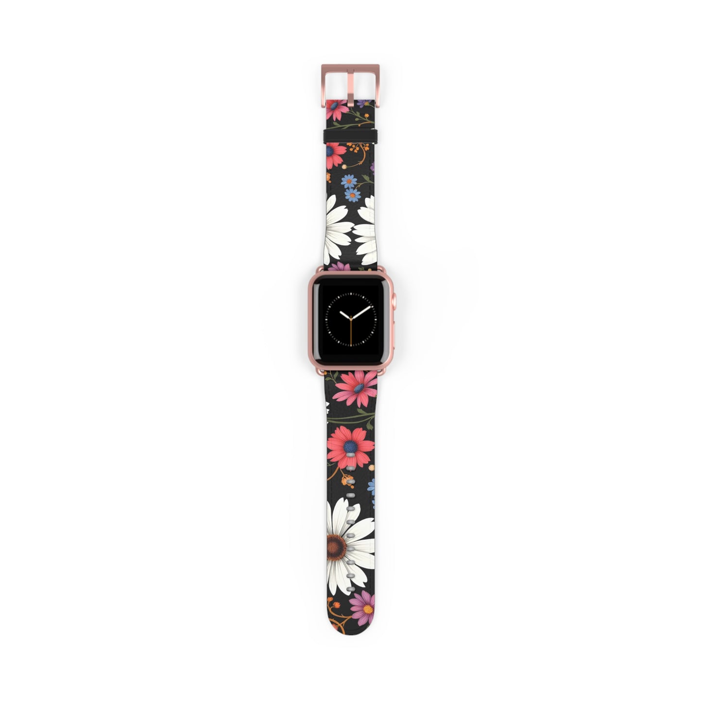 Floral Print Watch Band - Stylish Accessory for Spring & Summer