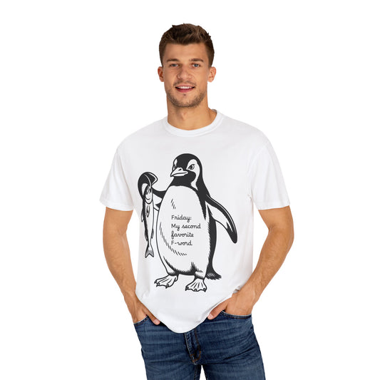 Funny Penguin T-Shirt - Friday My Second Favorite F-Word