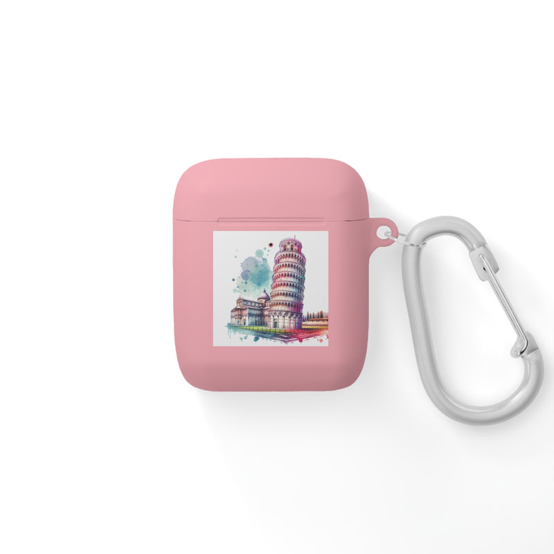 Colorful Travel AirPods Case Cover - Pisa & Venice Designs