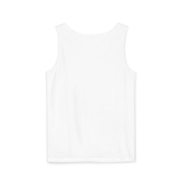 Retro Beach Vibes Tank Top - Unisex Garment-Dyed Sleeveless Tee