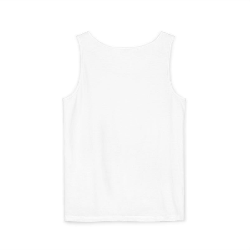 Retro Beach Vibes Tank Top - Unisex Garment-Dyed Sleeveless Tee
