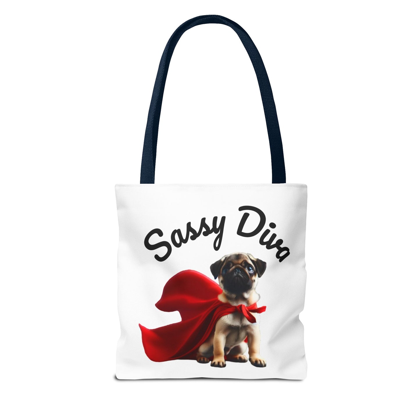 Sassy Diva Tote Bag, Stylish Eco-Friendly Bag, Pet Lover Gift, Dog Mom Accessory, Fun Shopping Bag, Animal Themed Purse