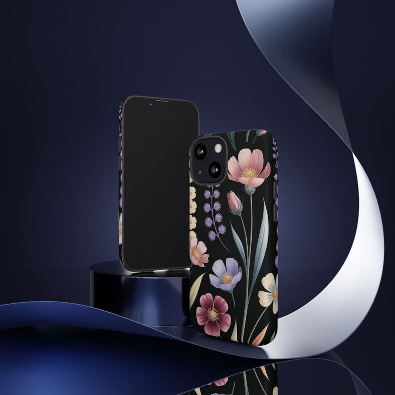 Floral Phone Case - Tough Cases with Elegant Botanical Design