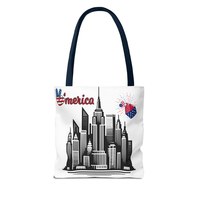 Patriotic NYC Tote Bag - Celebrate America with Style