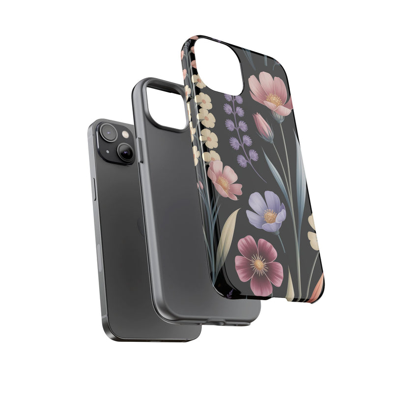 Floral Phone Case - Tough Cases with Elegant Botanical Design