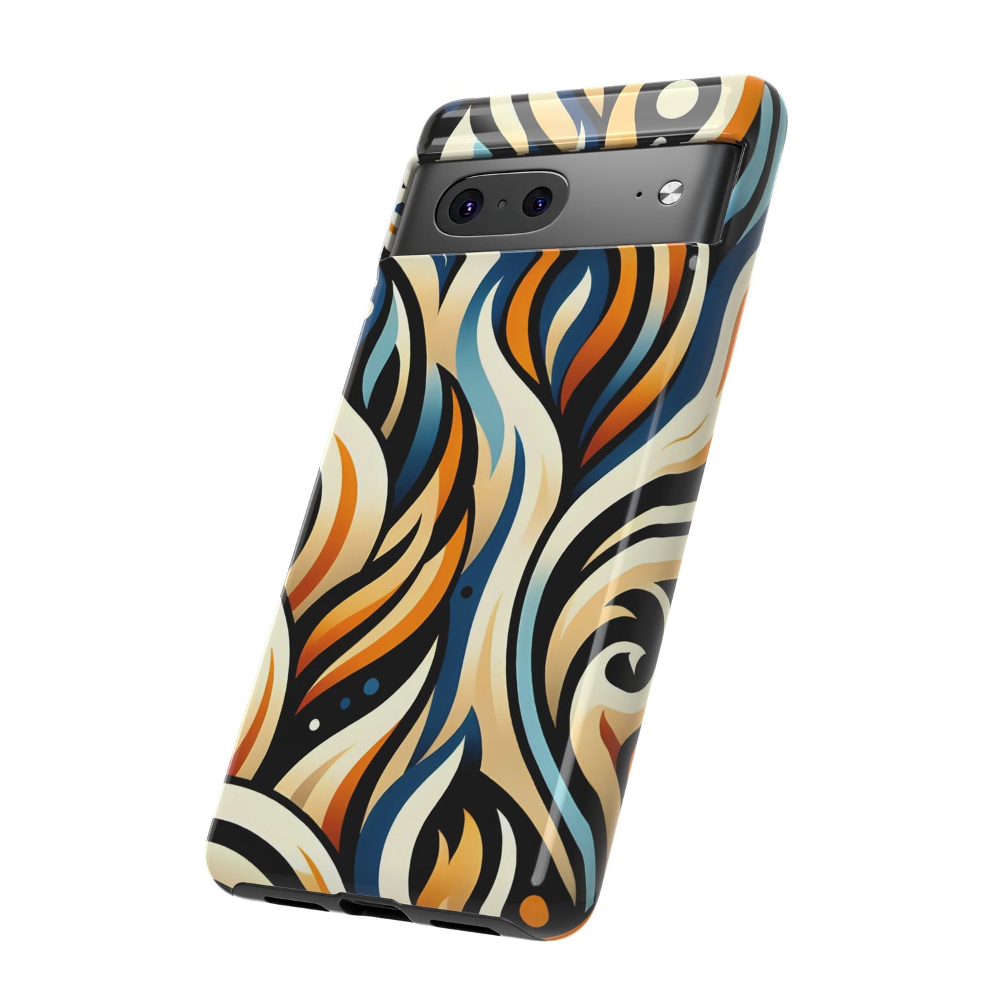 Vibrant Phone Case, Tough Cases, Bohemian Style, Colorful Phone Cover, Gift for Her, Travel Accessory