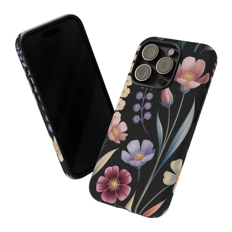 Floral Phone Case - Tough Cases with Elegant Botanical Design