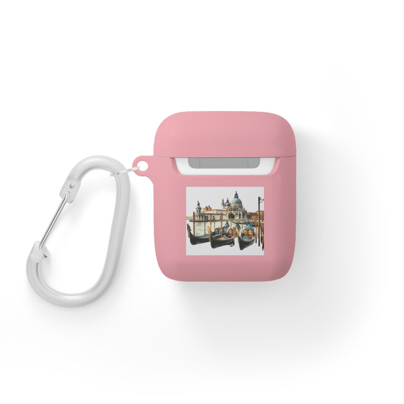 Colorful Travel AirPods Case Cover - Pisa & Venice Designs