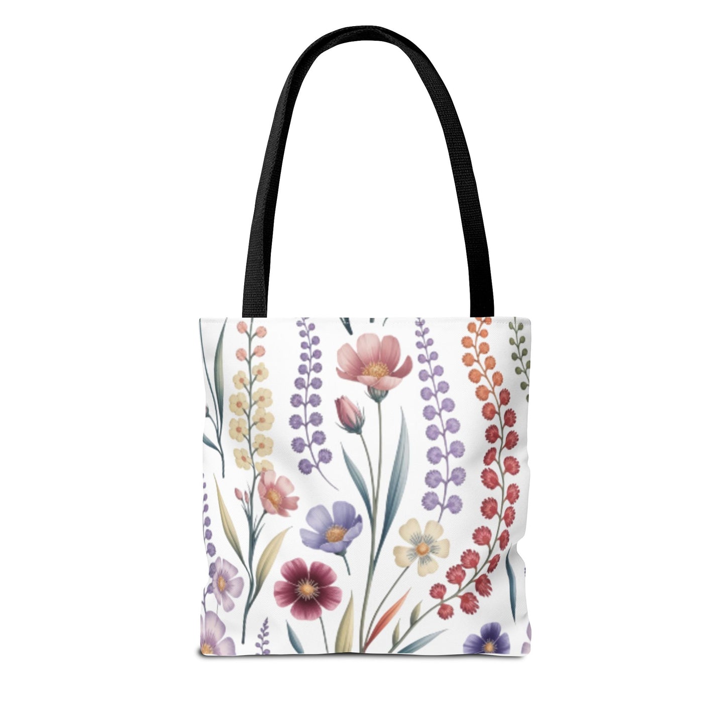 Floral Tote Bag, Stylish Shopping Bag, Reusable Grocery Tote, Summer Outing Purse, Eco-Friendly Gift, Flower Pattern Accessory