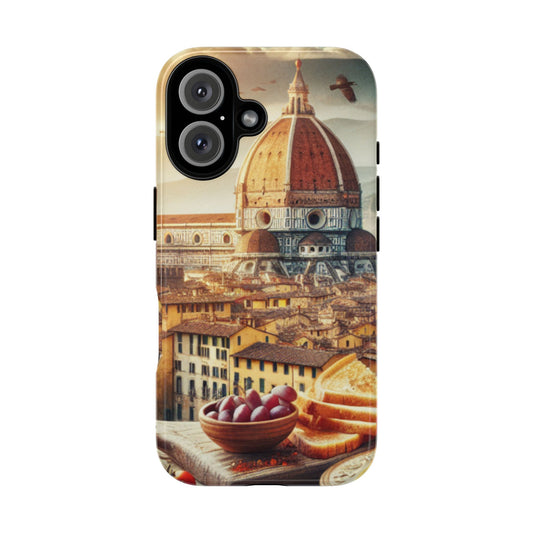 Florence Inspired Tough Phone Case - Italian Landscape Design