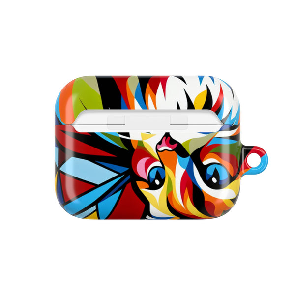 Colorful Cat AirPod Case - Vibrant Designs for Cat Lovers