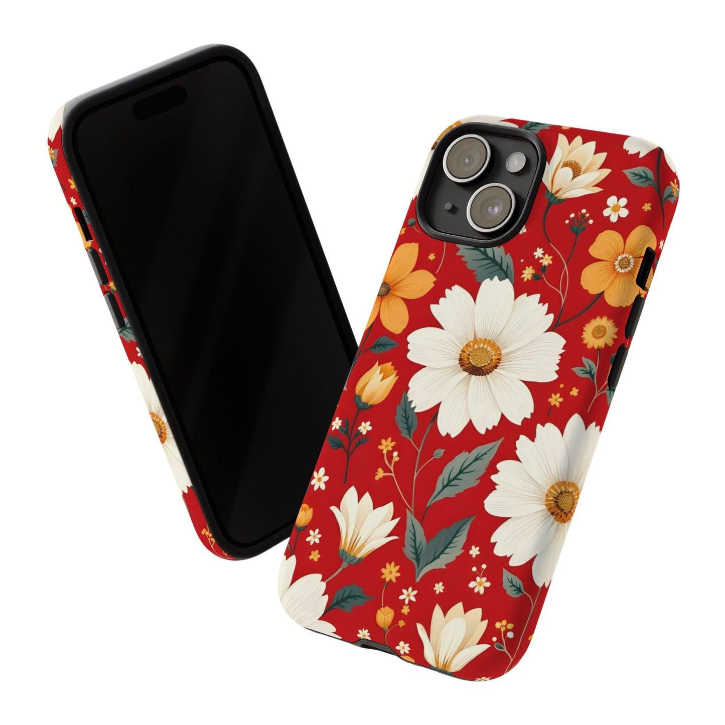 Floral Tough Phone Case | Durable Protection with Vibrant Flowers