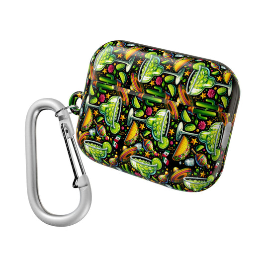 Fiesta AirPod Case – Fun Cactus & Margarita Design