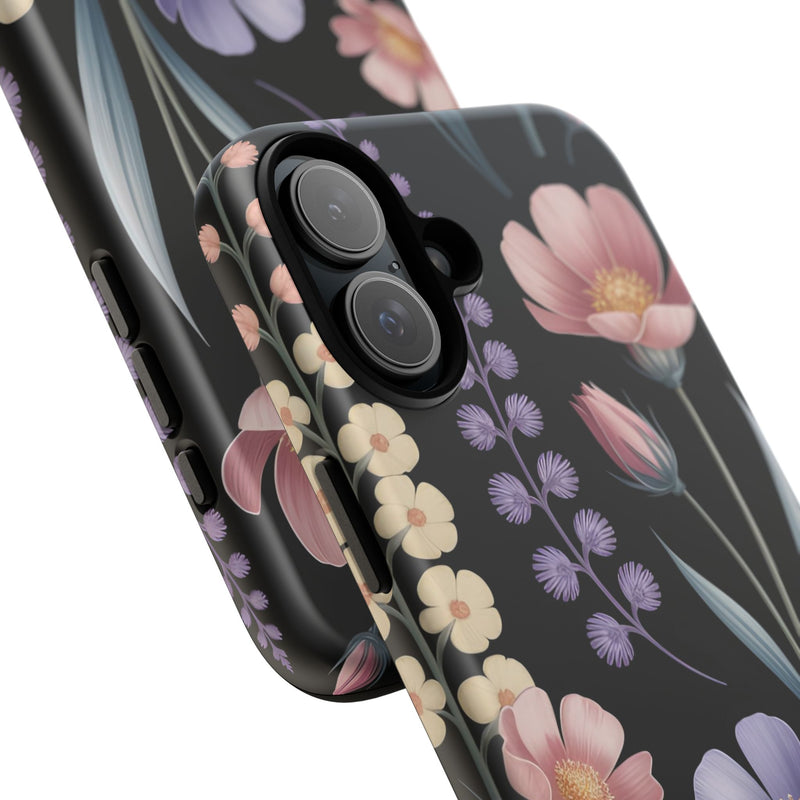 Floral Phone Case - Tough Cases with Elegant Botanical Design