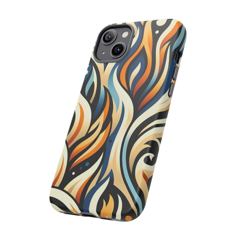 Vibrant Phone Case, Tough Cases, Bohemian Style, Colorful Phone Cover, Gift for Her, Travel Accessory