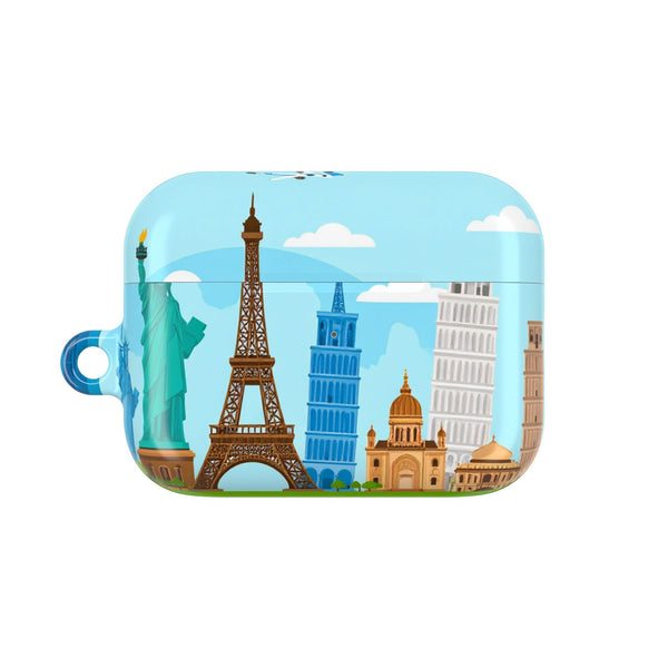 Travel-Inspired AirPod Cases - Famous Landmarks Design